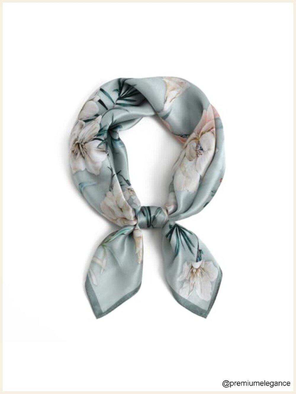 100% Pure Mulberry Silk Square Scarf 27x27 Lightweight Hair Headscarf Gift